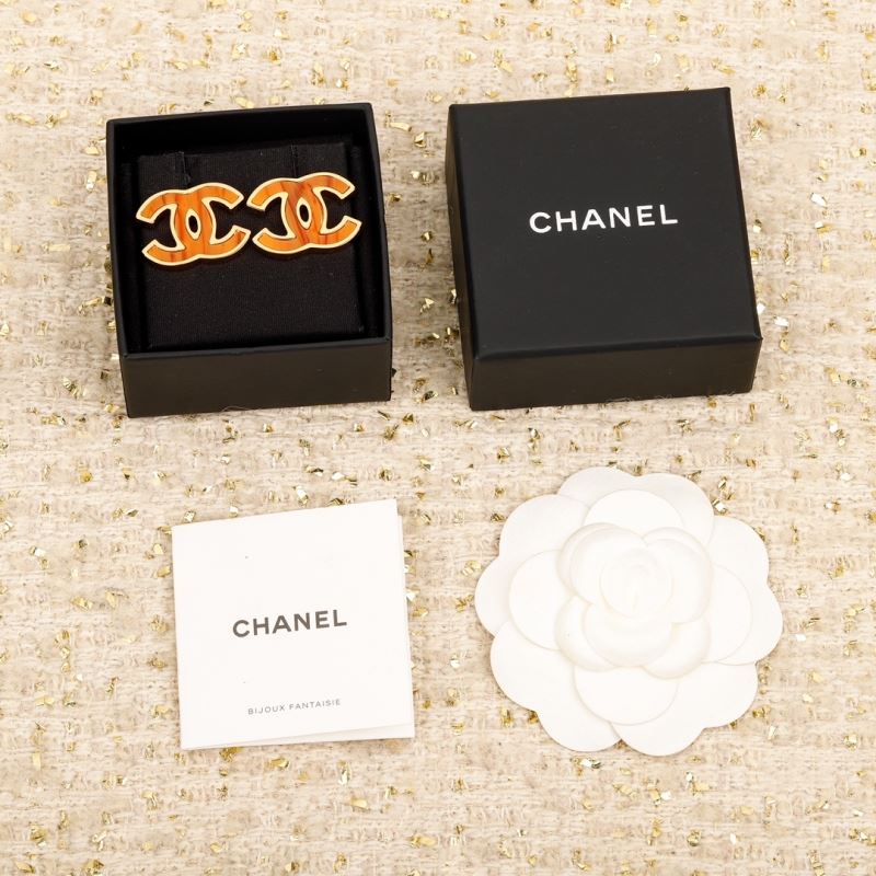 Ch*el earrings
